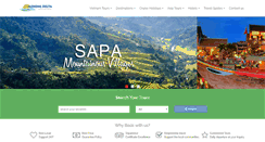 Desktop Screenshot of mekongdeltatravelvietnam.com